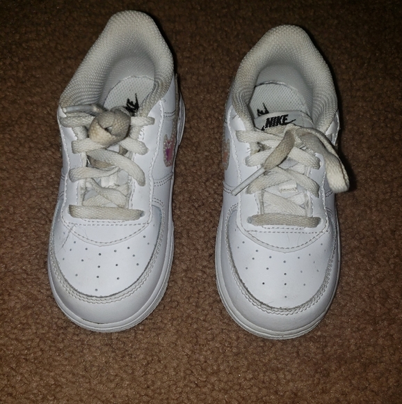 Nike Airforce Toddler Girl Sneakers - Picture 7 of 9